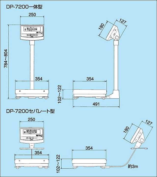 体重計｜DP-7200シリーズ